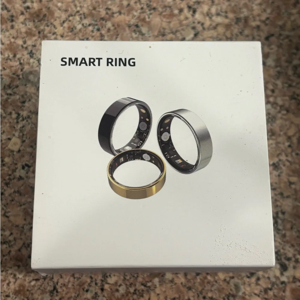 Smart Ring 3-Pack in Black, Silver & Gold